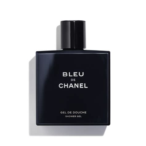 gel de douche chanel blue|bleu De Chanel shower gel.